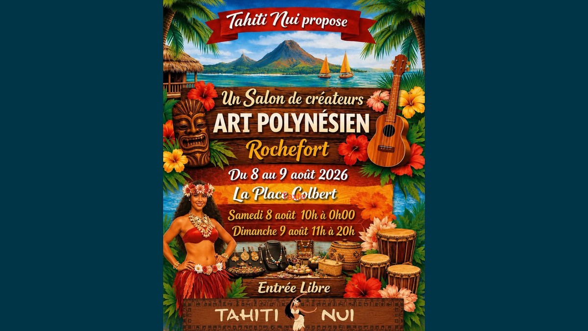 Salon Créateur d'Art Polynésien – Rochefort 2026