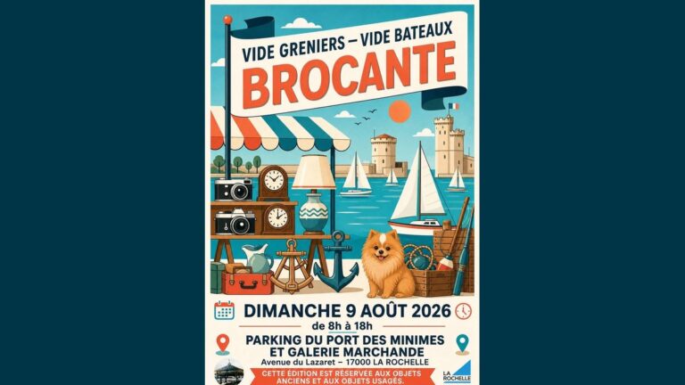Vide-greniers, vide-bateaux et brocante au Port des Minimes