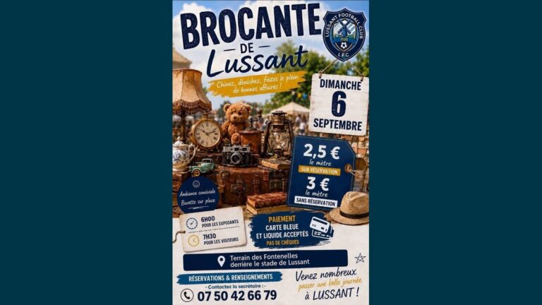 Brocante de Lussant 2026 : chinez au Terrain des Fontenelles