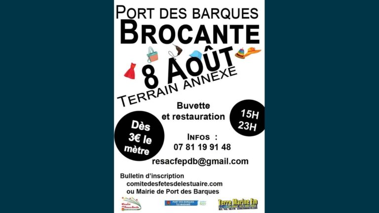 Grande Brocante Estivale de Port-des-Barques