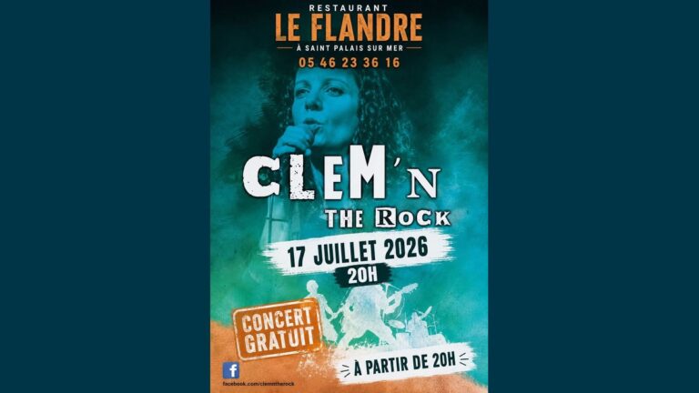 Clem'n The Rock en concert au restaurant Le Flandre