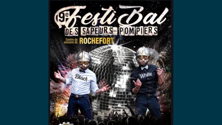 FestiBal des Sapeurs-Pompiers de Rochefort 2026 : bal solidaire Black & White