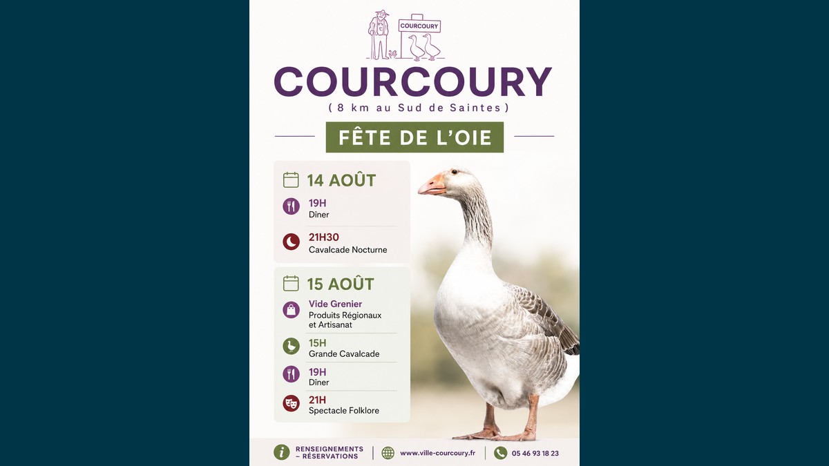 La Fête de l’Oie à Courcoury