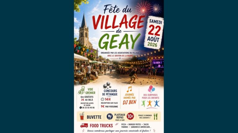 Fête du Village à Geay