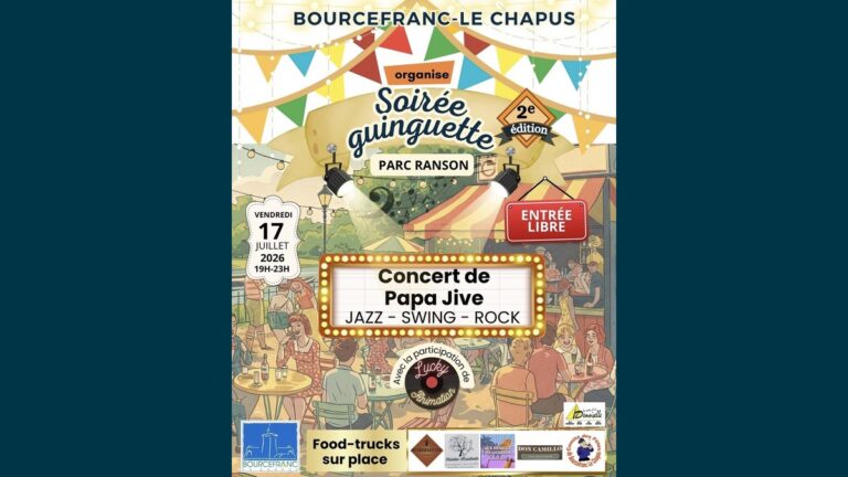 Soirée guinguette à Bourcefranc-Le Chapus : concert de Papa Jive