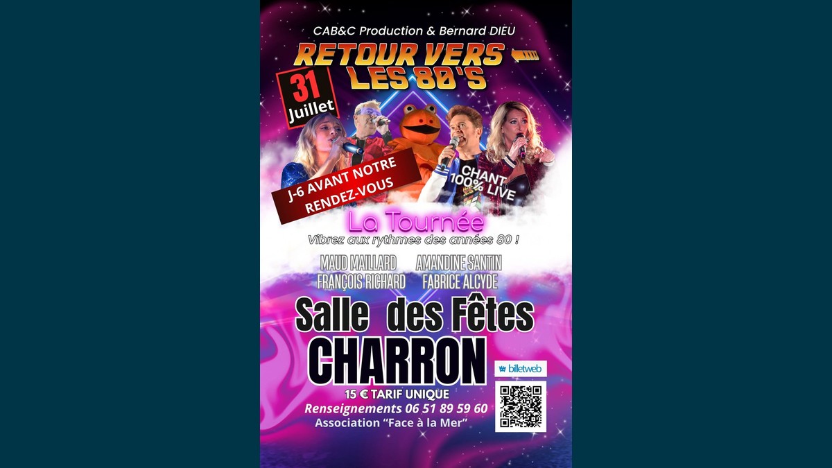 Retour vers les 80's – La Tournée