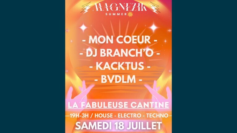Magnezik Festival : soirée électronique à La Fabuleuse Cantine