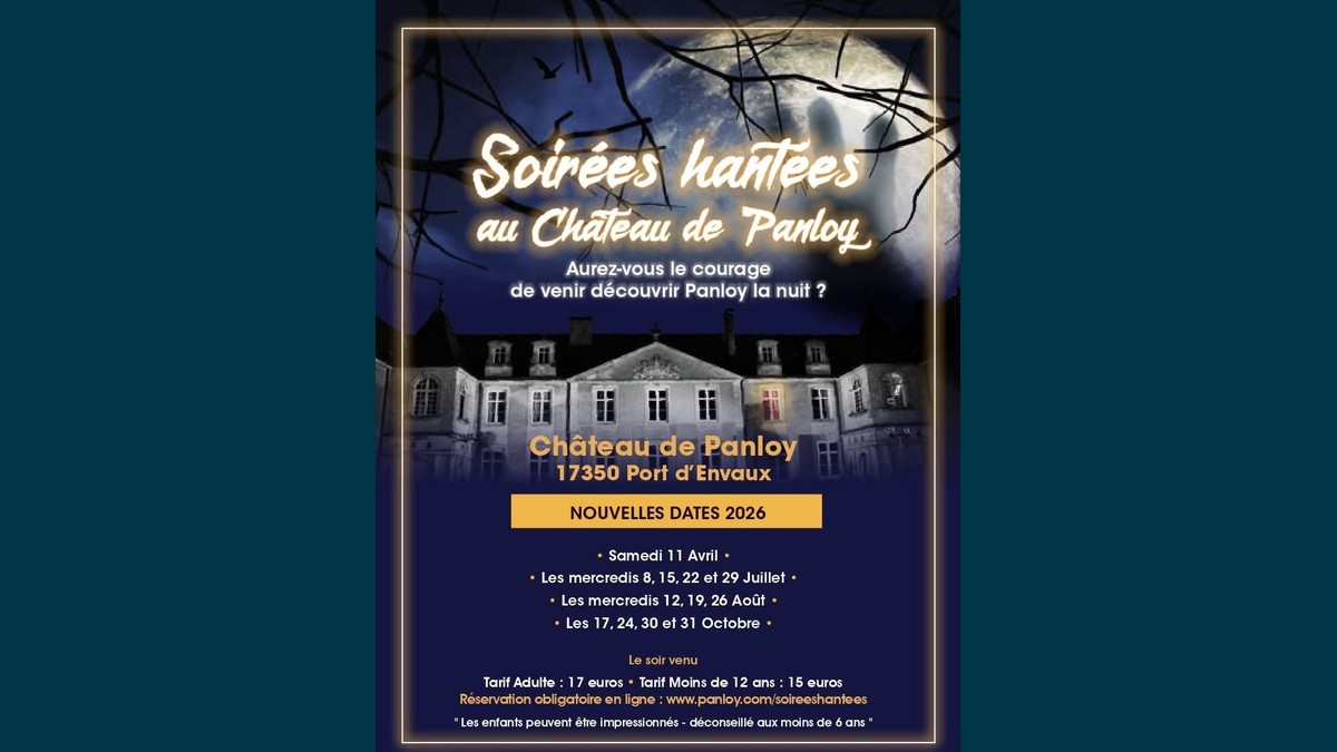 Soirées Hantées au Château de Panloy