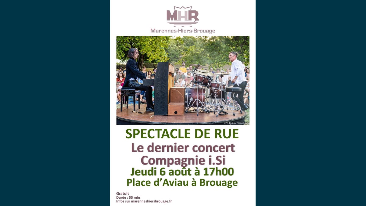 Spectacle de rue à Brouage : Le Dernier Concert de la Compagnie i.Si