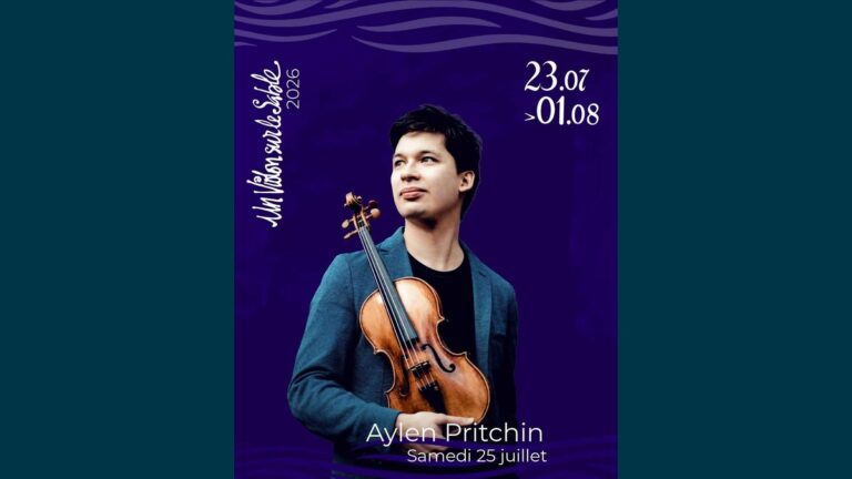 Un Violon sur le Sable – Concert du 25 juillet à Royan (changement de programmation)