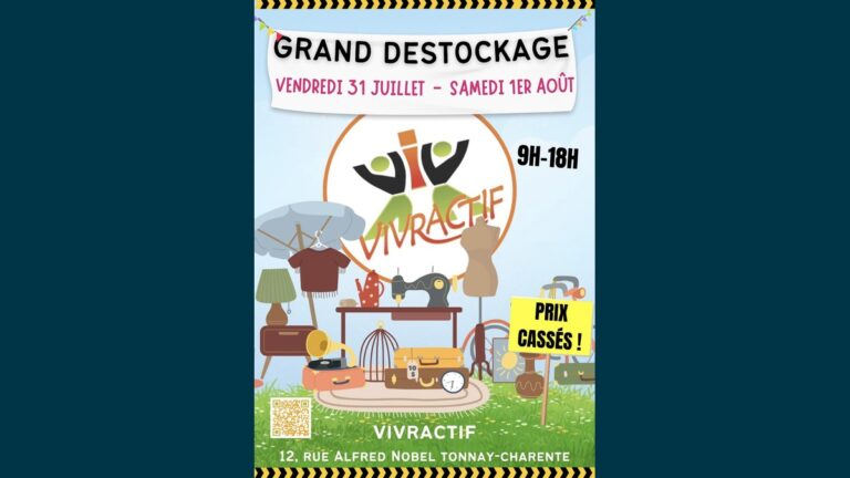 Grand Déstockage Vivractif à Tonnay-Charente
