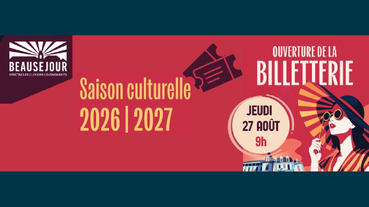 Ouverture de la billetterie : la saison culturelle 2026-2027 de Beauséjour fête ses 20 ans