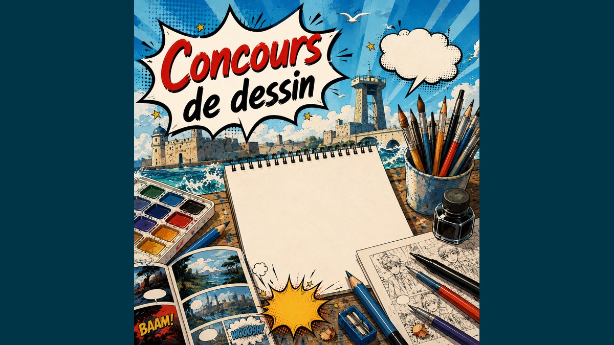 Concours de dessin : tentez de remporter le Prix Bulles d'Océan à Rochefort