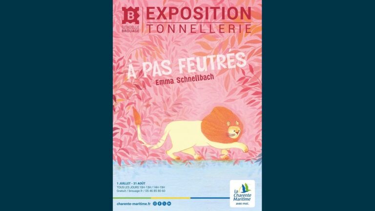 Exposition « À pas feutrés » d&rsquo;Emma Schnellbach à la Tonnellerie de Brouage