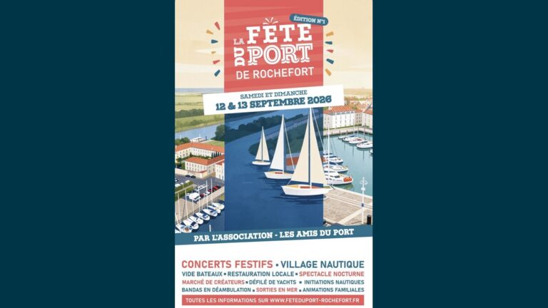 Fête du Port de Rochefort 2026 : voile, concerts et marché festif