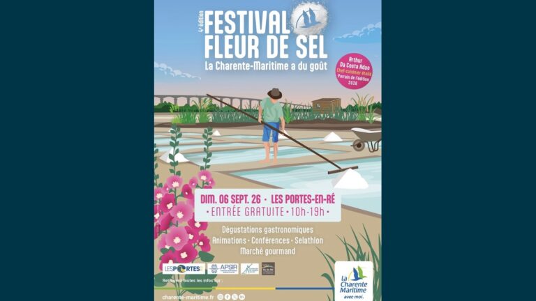 Festival Fleur de Sel aux Portes-en-Ré : 4ᵉ édition gourmande sur l'Île de Ré
