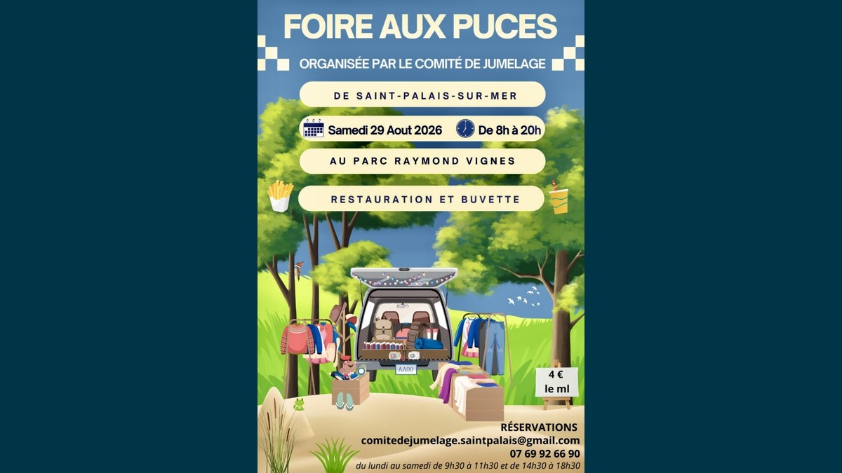 Foire aux puces de Saint-Palais-sur-Mer : chine et bonnes affaires au bord du lac