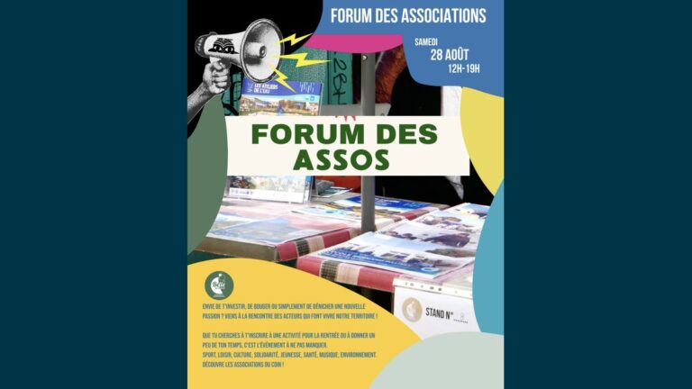 Forum des associations à La Rochelle : rendez-vous le 28 août