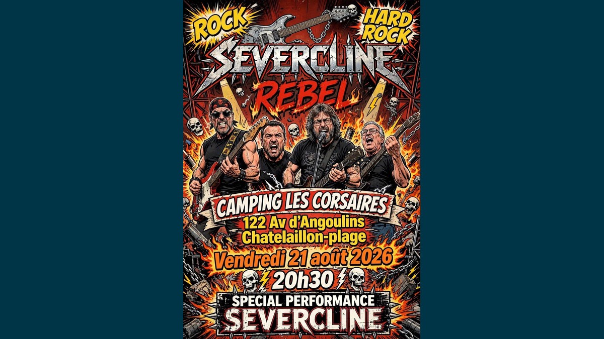 Concert gratuit : Severcline Rebel à Châtelaillon-Plage