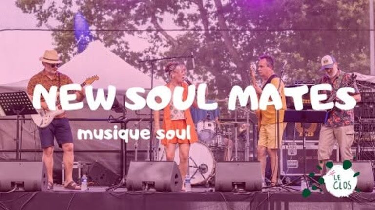 Concert New Soul Mates au Clos à Rochefort : soirée Soul & Rock vintage