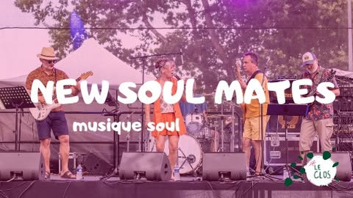 Concert New Soul Mates au Clos à Rochefort : soirée Soul & Rock vintage