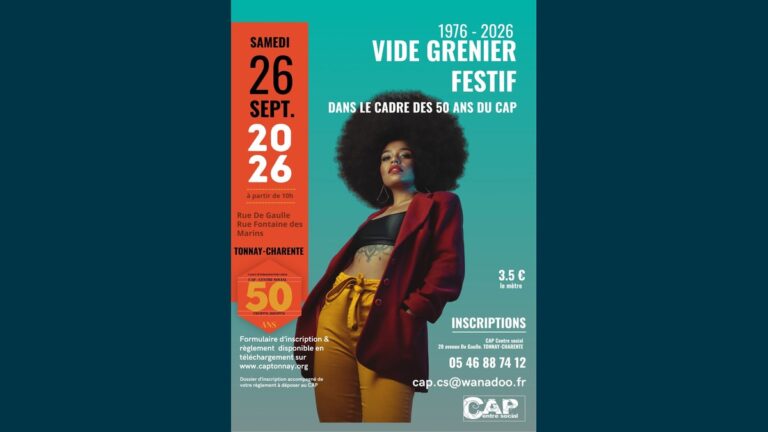 Vide-Grenier Festif - 50 ans du CAP