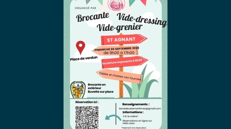 Brocante, Vide-dressing et Vide-grenier à Saint-Agnant