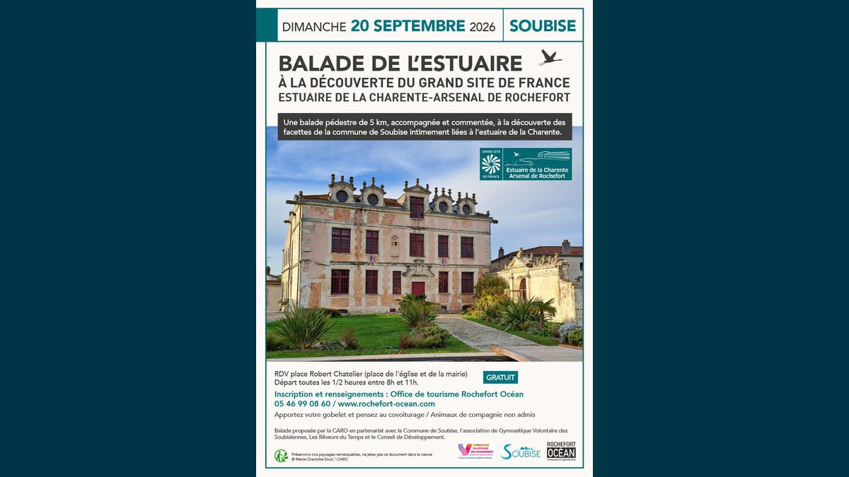 balade-soubise-site Balade de l'estuaire à Soubise : une randonnée commentée pour les Journées du Patrimoine