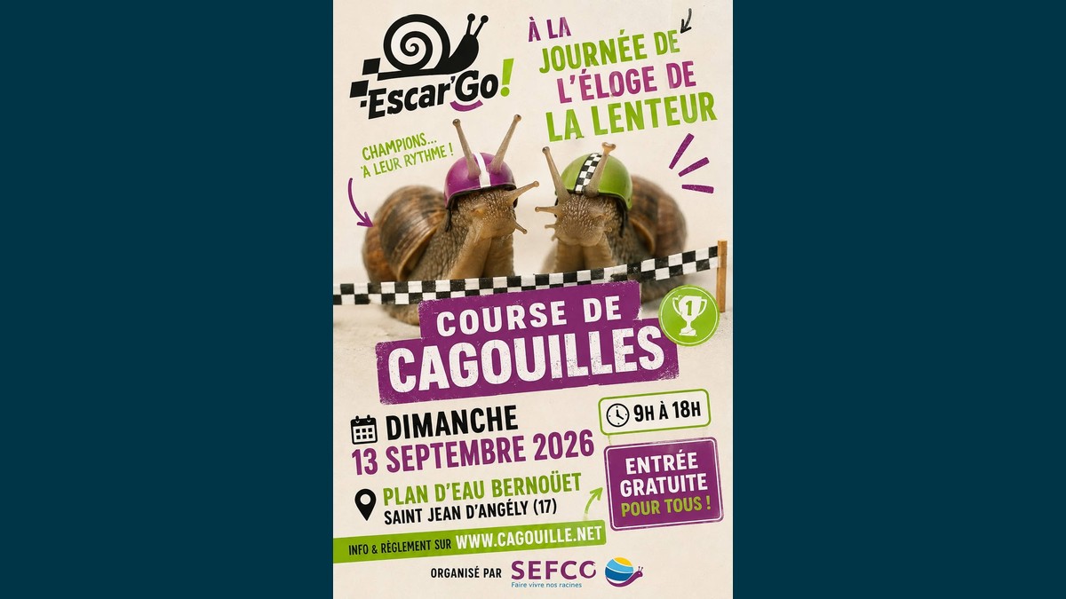 course-cagouille-site Course de Cagouilles à Saint-Jean-d'Angély : une journée pour l'éloge de la lenteur