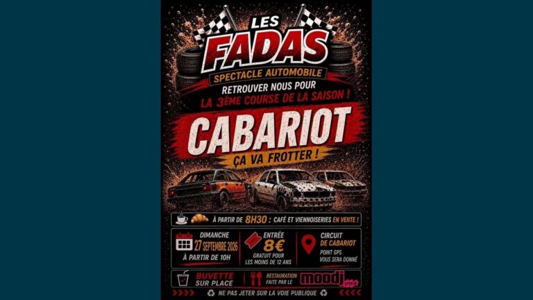 Spectacle automobile à Cabariot : 3ème course du championnat des Fadas