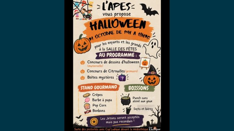 Halloween à Soubise : l'APES invite petits et grands monstres à la fête