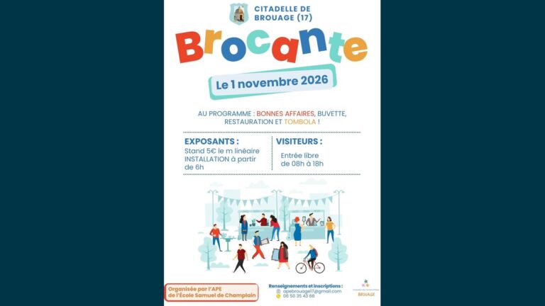 Brocante de la Citadelle de Brouage : chine et convivialité en Charente-Maritime
