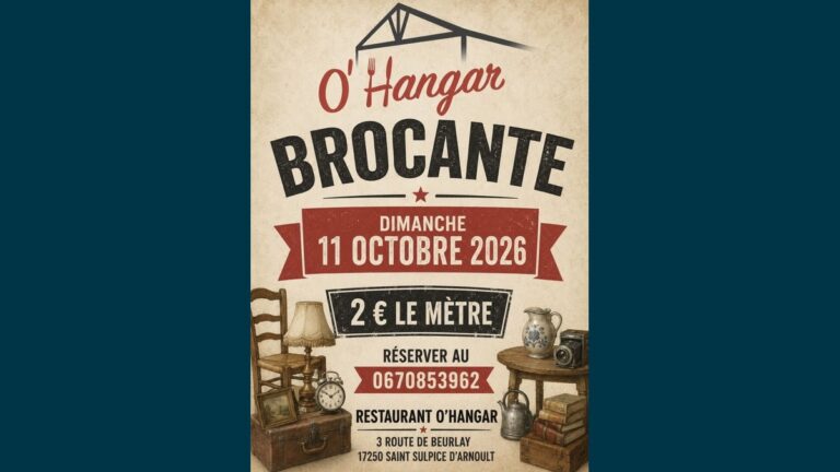 Brocante O'Hangar à Saint-Sulpice-d'Arnoult