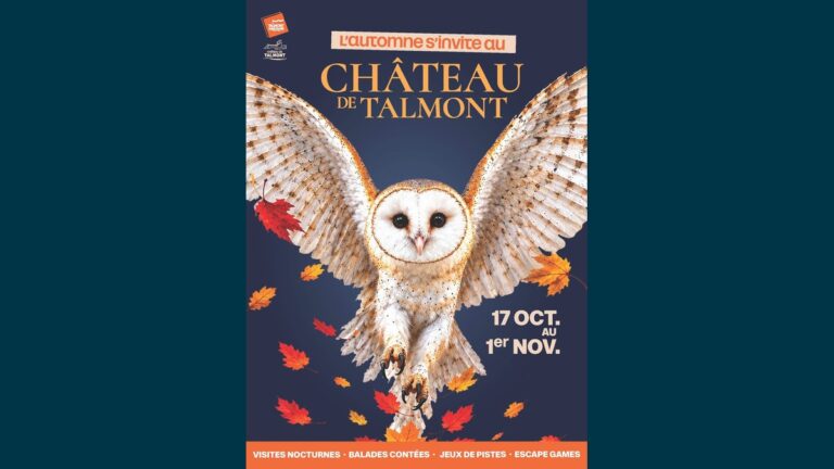 L'automne s'invite au Château de Talmont