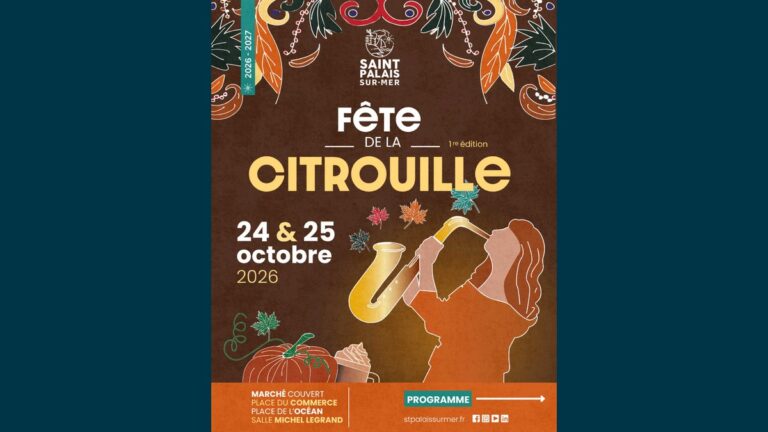 Fête de la Citrouille à Saint-Palais-sur-Mer : la 1ère édition arrive les 24 et 25 octobre 2026