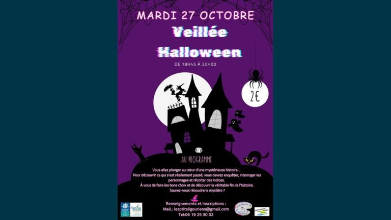 Veillée Halloween à Saint-Sauveur-d'Aunis : une enquête immersive en famille